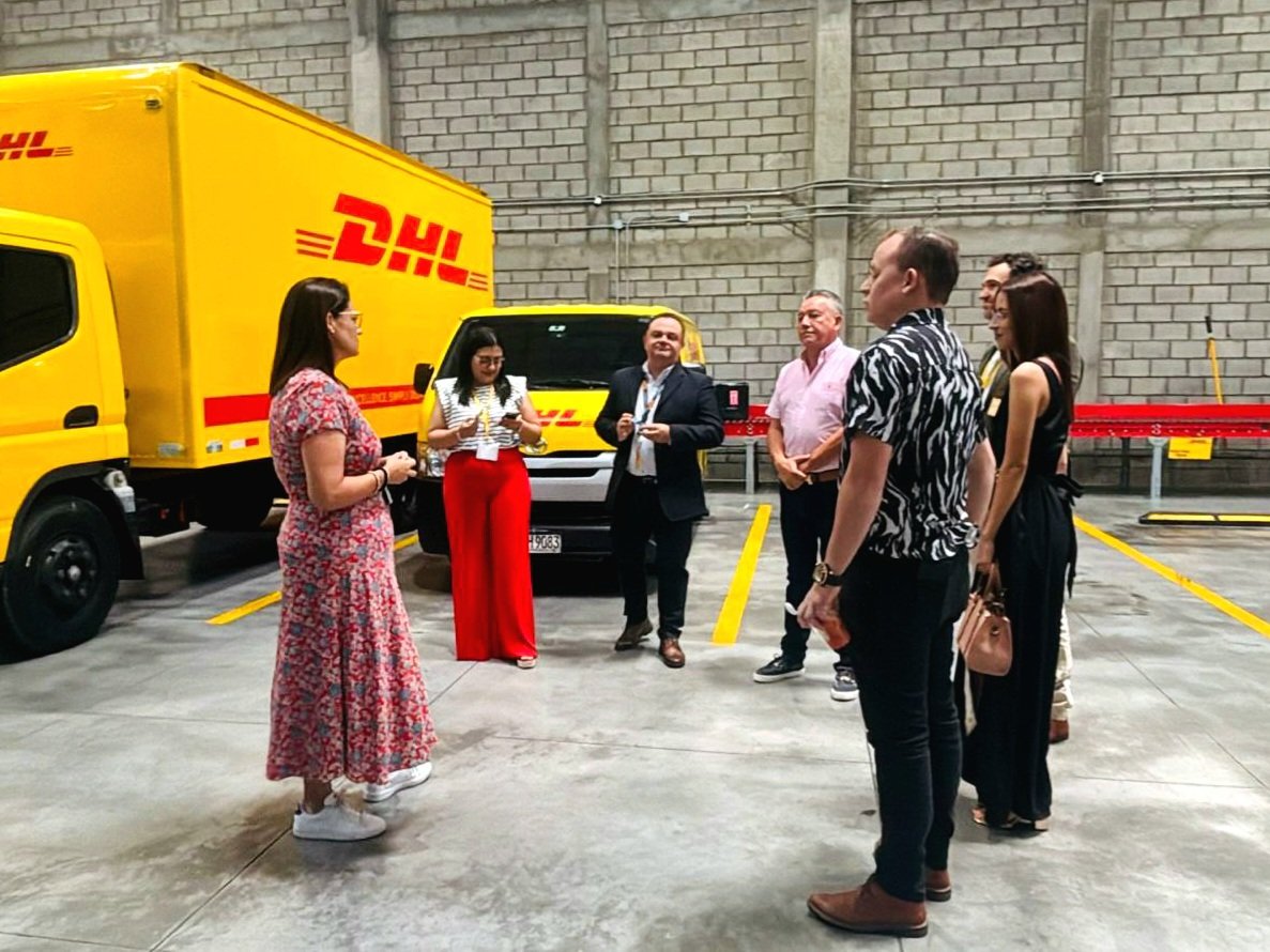 DHL Express global delivery network — Forestal MT ships worldwide from Honduras